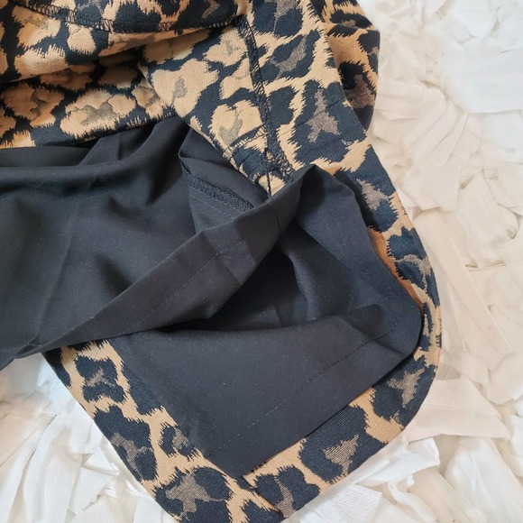 TALBOTS | LEOPARD ANIMAL PRINT TEXTURED CAREER PENCIL SKIRT WOMEN'S SIZE 6 - Picture 10 of 15